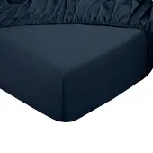 DoubleDry Hoeslaken 100% natuurlijk katoen tweepersoons 180x200 cm zacht &