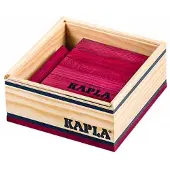 Kapla - Kleur - Constructiespeelgoed - Violet - 40 Plankjes