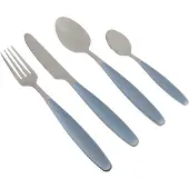 Gimex Colour Line Bestek - Blauw - 16-Delig
