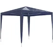 vidaXL Partytent 2,5x2,5 m blauw