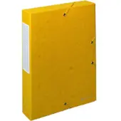 Exacompta Archiefdoos 50919E Geel Geplastificeerd karton 25 x 33 cm 10 Stuks
