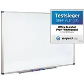 Office Marshal Whiteboard Magnetisch Gelakt staal Eenzijdig 60 (B) x 45 (H) cm