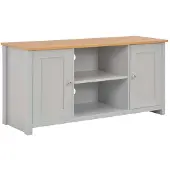 vidaXL Tv-meubel 120x39x58 cm grijs