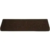 vidaXL Trapmatten zelfklevend 15 stuks 65x21x4 cm bruin rechthoekige rand
