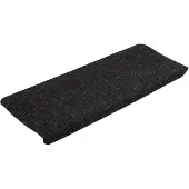 vidaXL Trapmatten zelfklevend 15 st 65x24,5x3,5 cm antracietkleurig