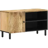 vidaXL Tv-meubel 80x31x46 cm massief mangohout