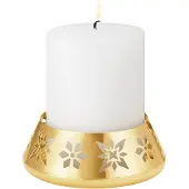 Georg Jensen Kaarshouder 18k Verguld - Kerstversiering Roestvrijstaal Gold Plated - 10020416