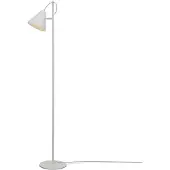 It´s about RoMi Vloerlamp Lisbon, wit / opaal, Woon-/ Eetkamer, metaal, Modern, vloerlamp