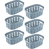 Sunware Sigma Home mand 5L - Set van 6 - Blauw