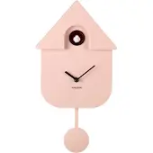 Karlsson Klok Modern Cuckoo ABS Soft Pink
