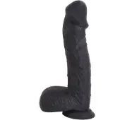 Kiotos Cox - Dildo 30 x 5,5 cm - Zwart