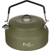 Fox Outdoor waterketel, RVS, 950 ml (1 Qt), olijfgroen