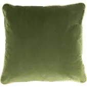 Mars & More kussen fluweel goud appel groen 45x45cm
