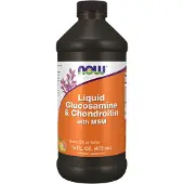 Now Liquid Glucosamine & Chondroitin met MSM 946 ml | Vloeistof | Combinatie van glucosamine, chondroïtine en MSM (473 Milliliter)