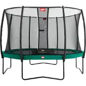 Berg - Champion 380 Trampoline + Deluxe Safety Net - Green (35.42.01.03)