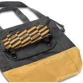 URBAN PROOF 20l fietstas - grijs-geel - unisex - waterbestendig - gerecycled pet materiaal