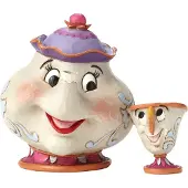 Disney Traditions Beauty And The Beast Enesco Mrs Potts And Chip Figure 10.5 Cm Veelkleurig Kinderen