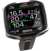 Mares Quad Ci Dive Computer Zwart