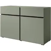 Meubella Dressoir Cainan - Groen - 119 cm