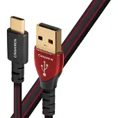 AudioQuest Cinnamon 1,5 m Rood-Zwart Hi-Fi USB-kabel