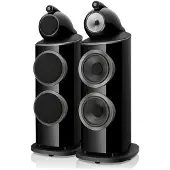 Bowers & Wilkins 801 D4 vloerstaande speaker zwart hoogglans
