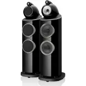 Bowers & Wilkins 803 D4 vloerstaande speaker zwart hoogglans