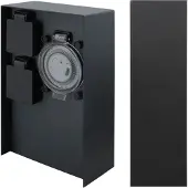 Livolo Buiten Wandcontactdoos | Zwart | 2 Stopcontacten | Breed | Waterdicht