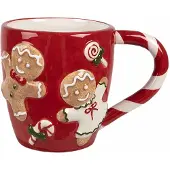 Clayre & Eef Mok 325 ml Rood Keramiek