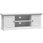 vidaXL Tv-meubel 110x30x41 cm bewerkt hout wit
