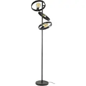 Fraaai Didier vloerlamp metaal grijs 3L