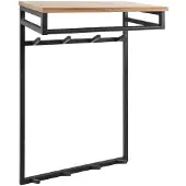 Fraaai Joshua kapstok 2x4 haken hoog acaciahout