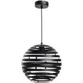 Vurna Josefien hanglamp zwart staal 30 cm