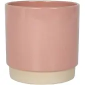 Gina Da Bloempot Eno Roze Duotoon D 13 H 13 Cm
