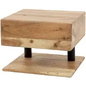 Fraaai Sweep nachtkastje 35 cm acaciahout