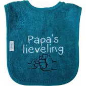 Funnies Lake green slab met "Papa's lieveling" - vaderdag, cadeautje, kraamcadeau, grappig, geschenk, baby, tekst, groen