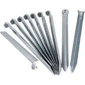 Campking Tentharing Halfrond Small - 24 cm - 10 stuks