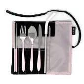 Mizu Urban Cutlery Bestek Soft Pink