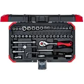 Gedore R49003046 46-delige Dopsleutelset - 1/4''