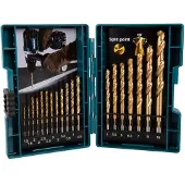 Makita HSS-Tin metaalschroefboor - 19-delige set -