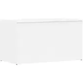 vidaXL Opbergkist 84x42x46 cm bewerkt hout wit