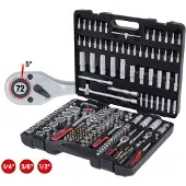 Kstools 917.0779 917.0779 Dopsleutelset Metrisch 1/2 (12.5 mm), 1/4 (6.3 mm), 3/8 (10 mm) 179-delig