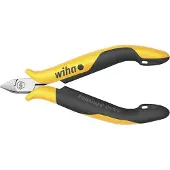 Wiha Zijkniptang Professional ESD smalle, spitse kop zonder facet | 115mm/4 12" - 33521 - 33521