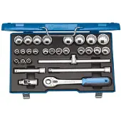 Gedore 2682877 2682877 Dopsleutelset Metrisch 1/2 (12,5 mm) 28-delig