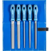 PFERD TOOLS 11800532 Werkplaatsvijlenset kap 2 in PVC-roltas Lengte 200 mm 1 stuk(s)