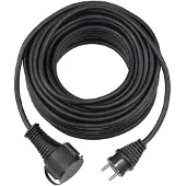 Brennenstuhl Bremaxx IP44 verlengsnoer 10m zwart AT-N05V3V3-F 3G1,5 - 1169870