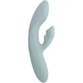 Svakom Chika - App-gestuurde vibrator met clitorisstimulator (grijs)