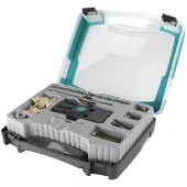 Wolfcraft - Undercover Jig Set - Boormal - Pocket Hole jig - Hoekverbinderset - 55-delig - Complete Deuvel set - 4642000