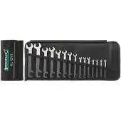 Stahlwille 96400651 12/15 PC Dubbele steeksleutelset 15-delig Sleutelbreedte (metrisch) 3.2 - 14 mm