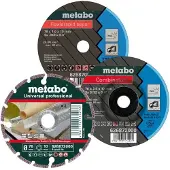 Metabo 626879000 Doorslijpschijf recht 76 mm 3 stuk(s)
