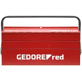 Gedore 3301658 R20600073 Gereedschapskist (leeg) Plaatstaal Rood